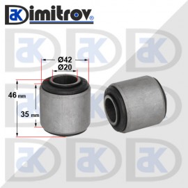 Тампон Ø 20 х Ø 42 х 46/35 mm